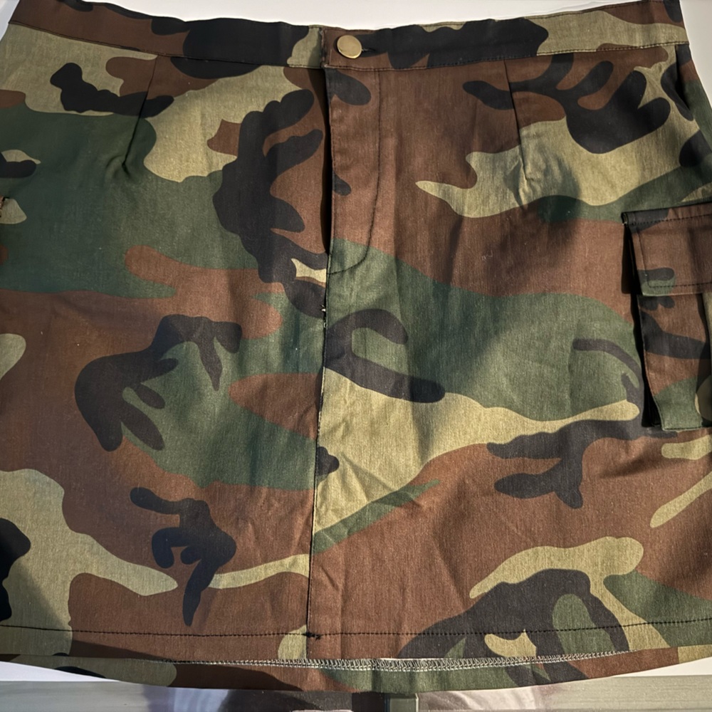 Camo Cargo Skirt | Cargo Skirt | Camo Skirt | Camouflage Skirt | Camo Shorts